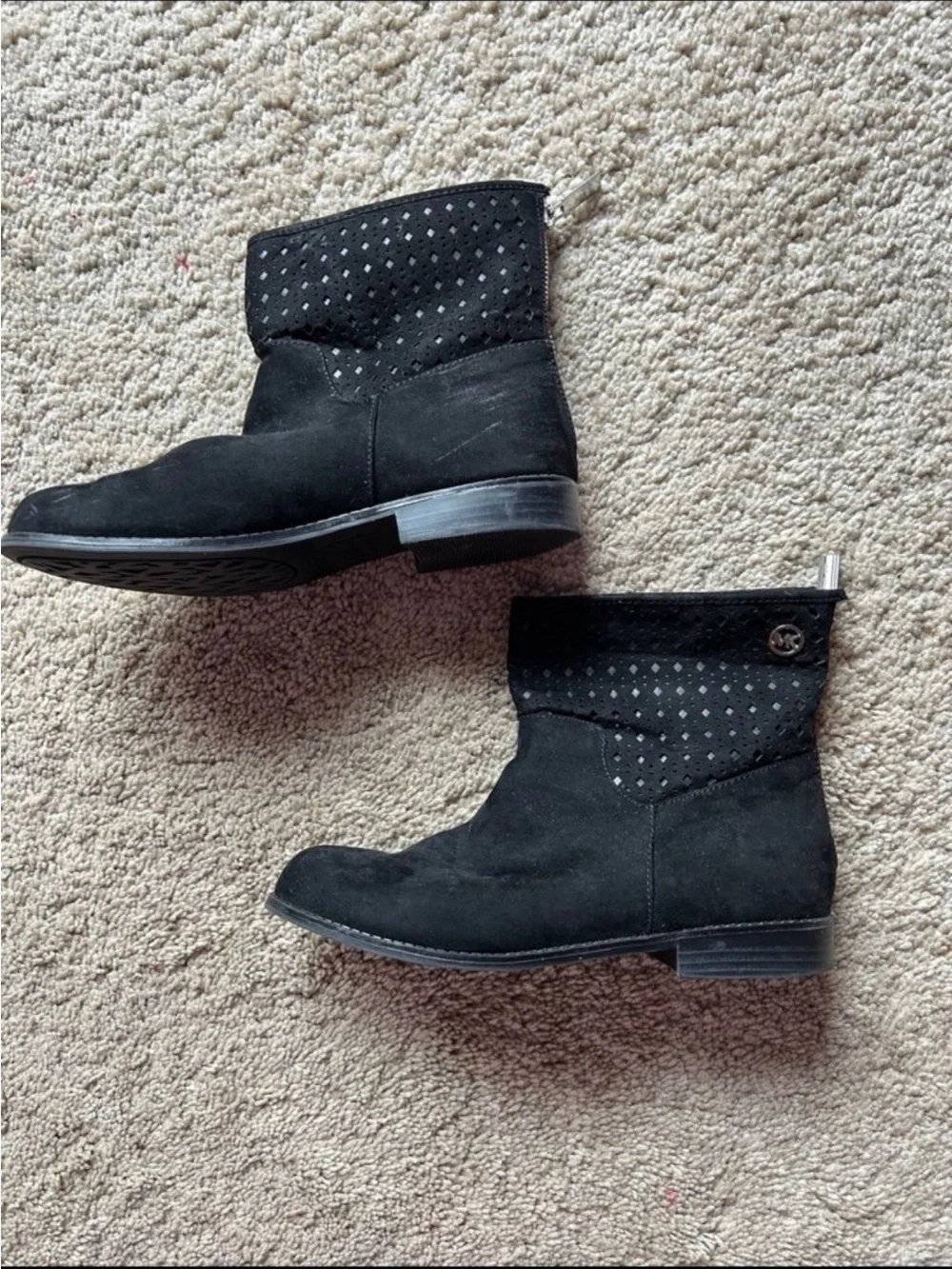 Michael Kors Black Ankle Boots
